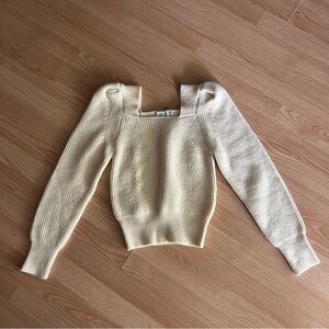 NWT Molly Bracken Off White Knitted Sweater Women’s Small